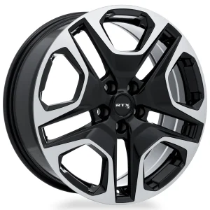 RTX Wheels – Osaka – Black – 19″x7.5″ 35mm – Summer Wheels – 082975